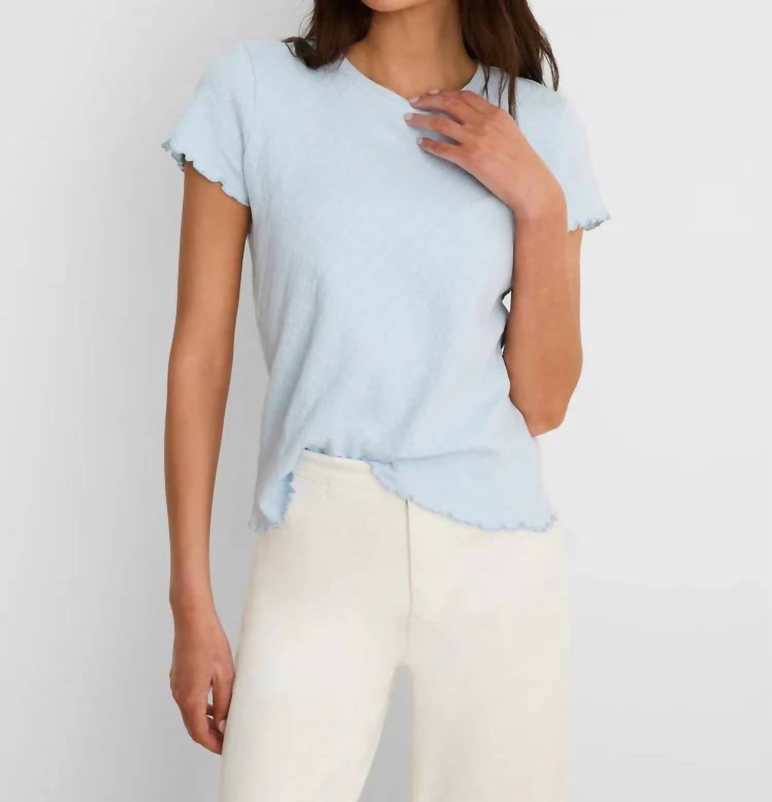 Nic + Zoe - Lace Knit Tee