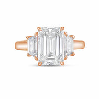Diana M Jewels - Women's Emerald Lab-Grown Diamond Ring (3.00 Ct) - Signature