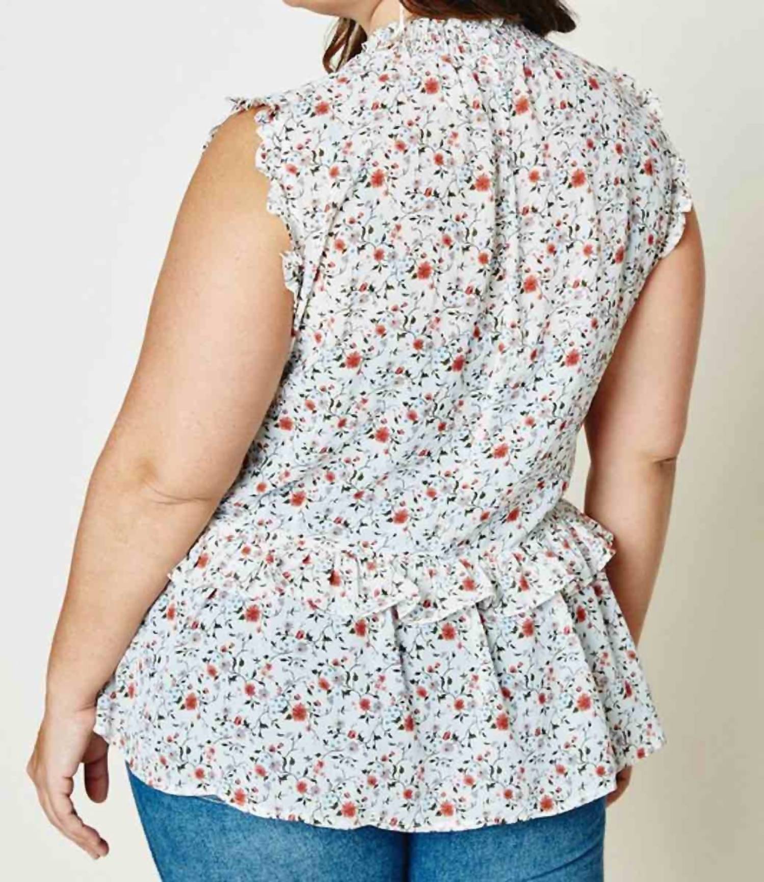 Hayden La - Faye Floral Tank - Plus