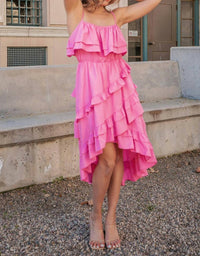 Strut & Bolt - Miami Ruffled Midi Dress