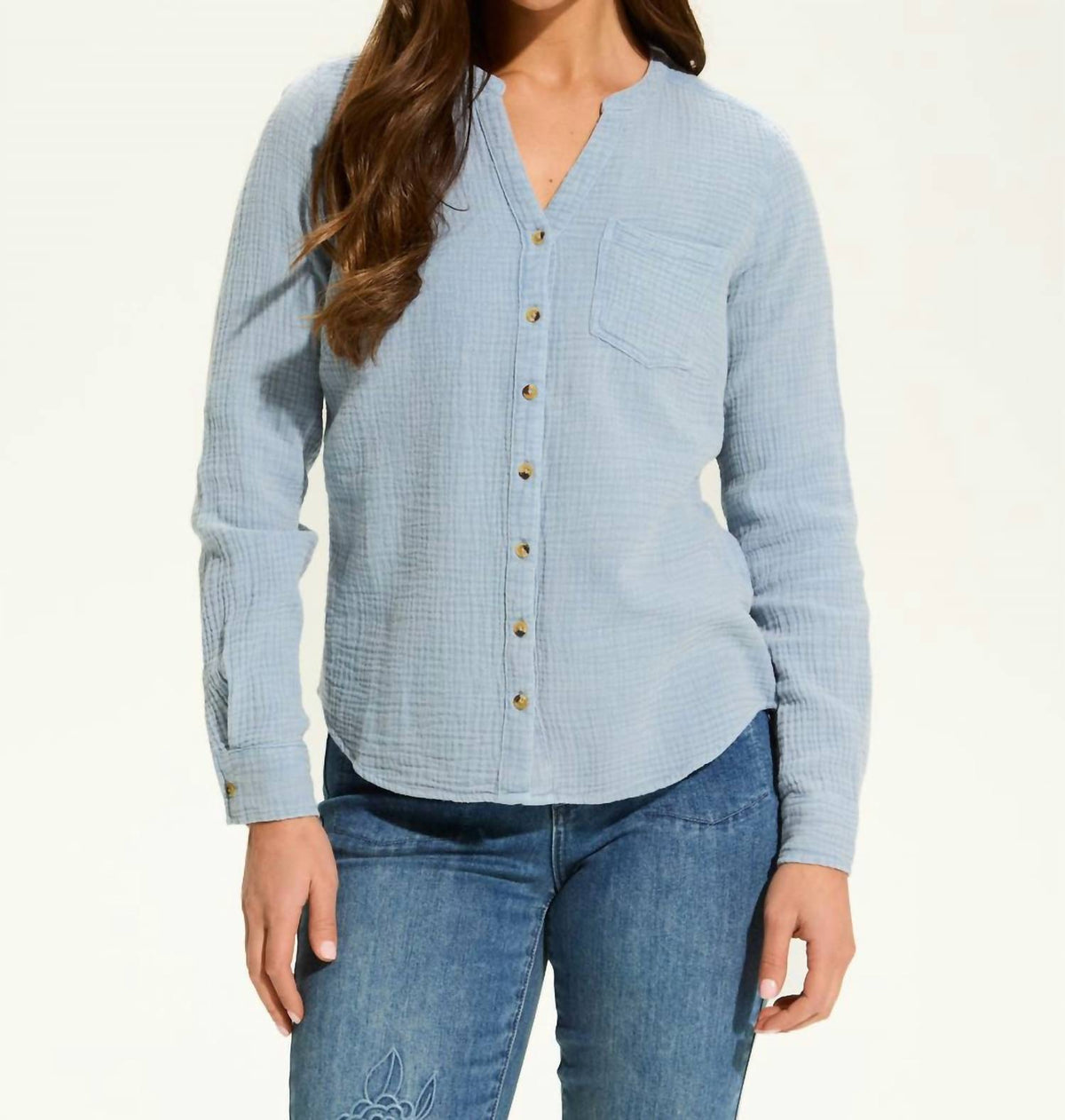 Fdj - Button Long Sleeve Shirt