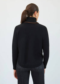 Fdj - Cowl Neck Long Sleeve Top