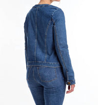 Fdj - Denim Crop Jacket