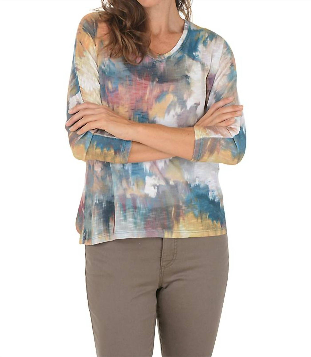 Fdj - Dolman V-Neck Top
