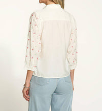 Fdj - Embellished Sleeve Blouse