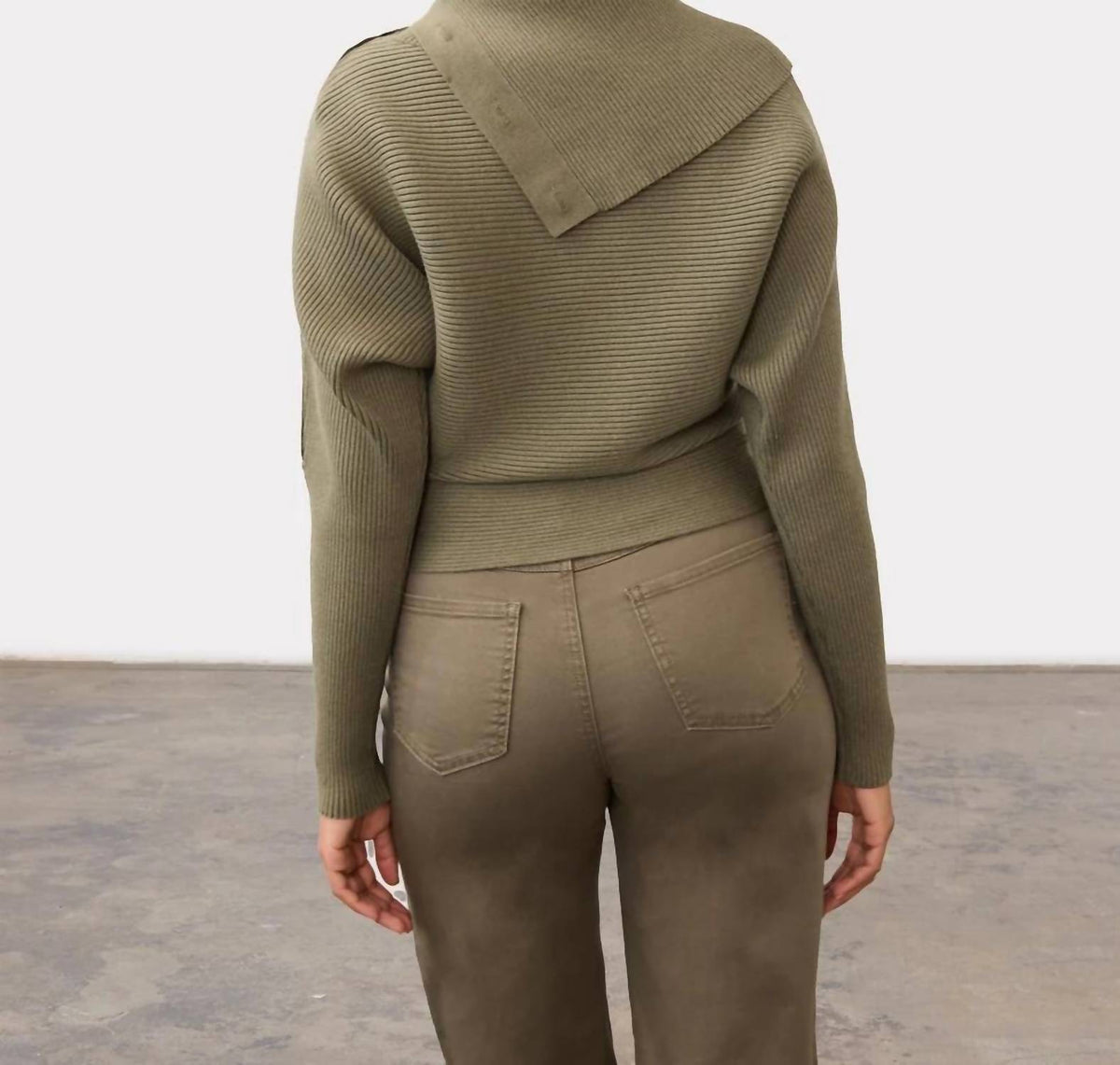 Fdj - Envelope Collar Sweater