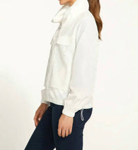 Fdj - Eyelet Lace Jacket