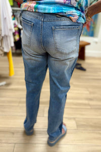 Fdj - Hatch Side Mid-rise Straight Jean