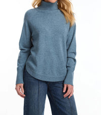 Fdj - Long Sleeve Cowl Neck Sweater