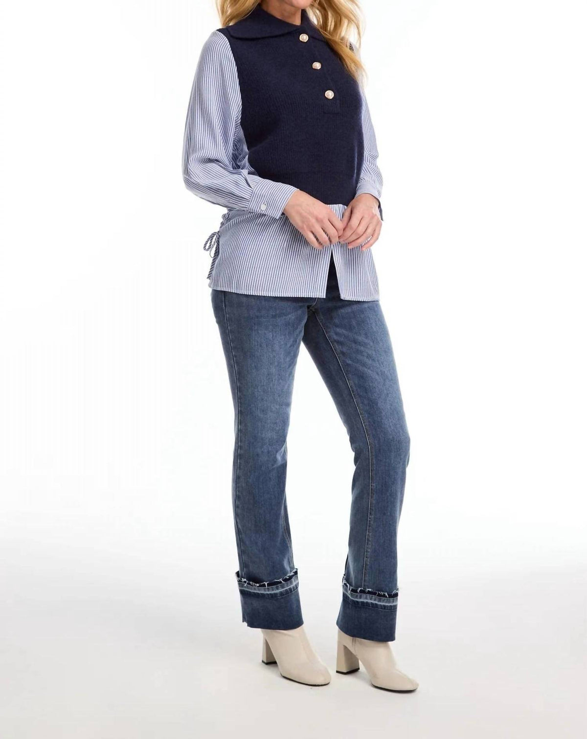 Fdj - Mix Media Sweater