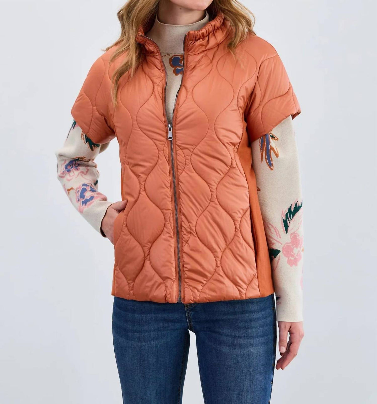 Fdj - Mixed Media Vest