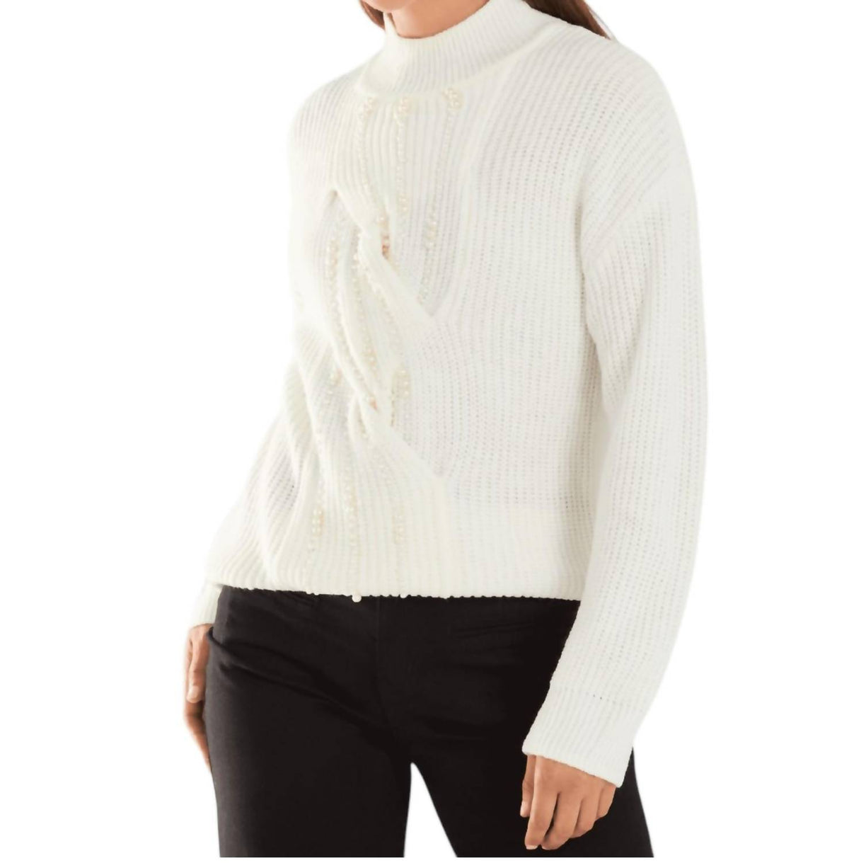 Fdj - Mock Neck Sweater