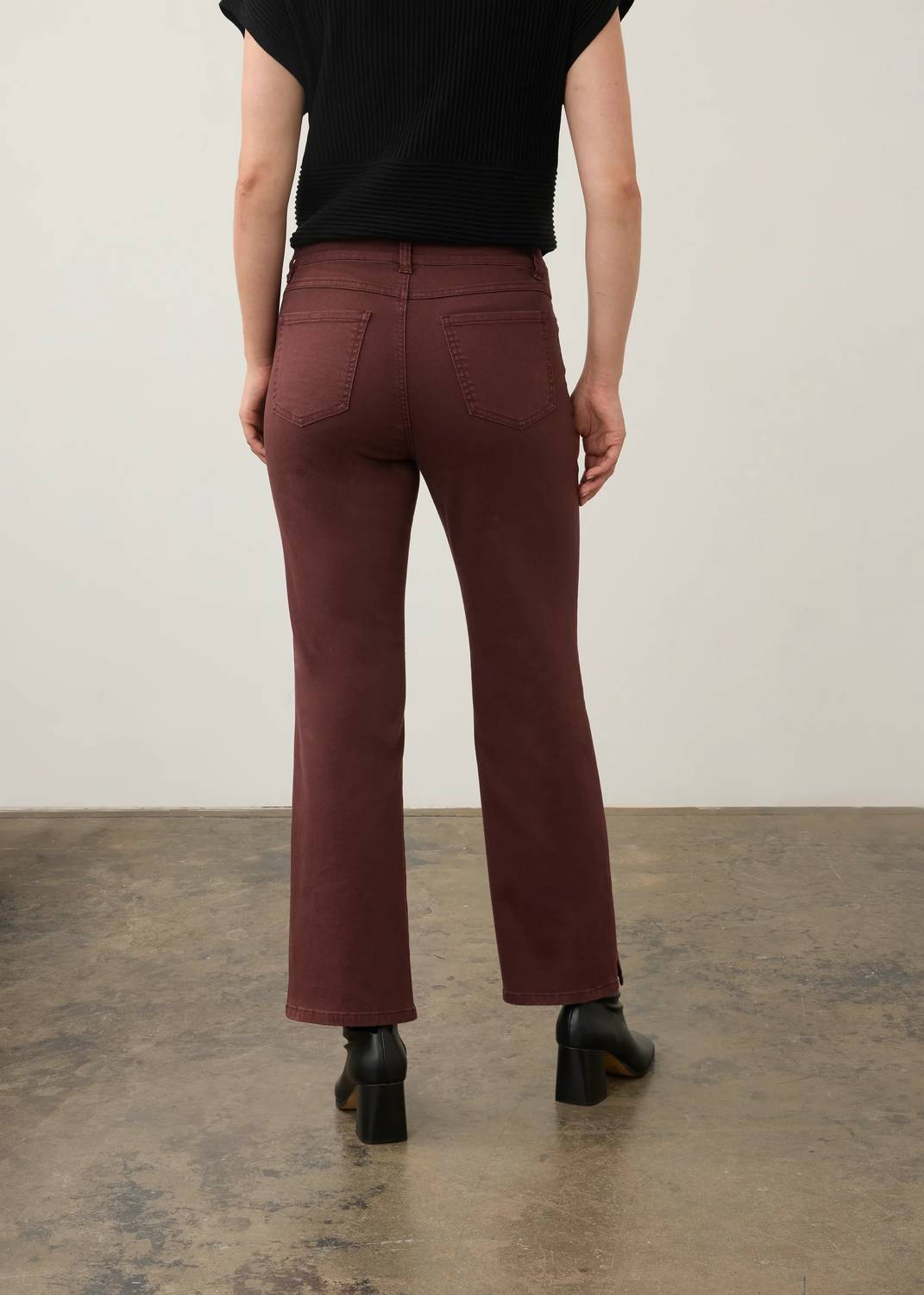 Fdj - Olivia Ankle Bootcut Jeans