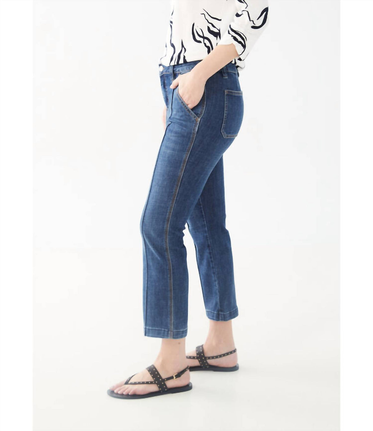 Fdj - Olivia Boot Crop Jeans