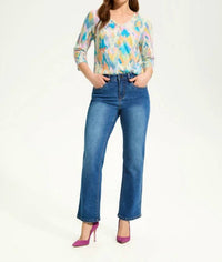 Fdj - Olivia Denim Boot Ankle Pant