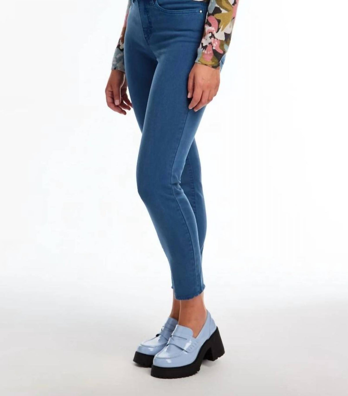 Fdj - Olivia Mid Rise Skinny Jeans