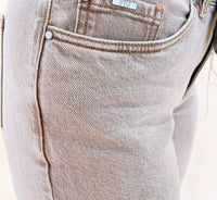 Fdj - Olivia Mid Rise Straight Jeans