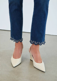 Fdj - Piera Pull-on Straight Leg Denim Jeans