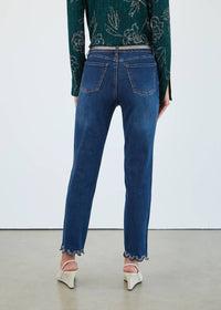 Fdj - Piera Pull-on Straight Leg Denim Jeans