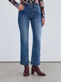 Fdj - Pull-on Boot Ankle Denim Jean