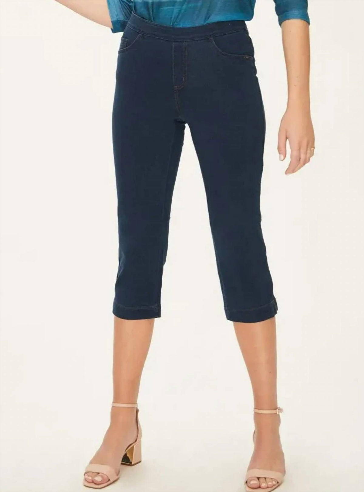 Fdj - Pull On Capri Pants