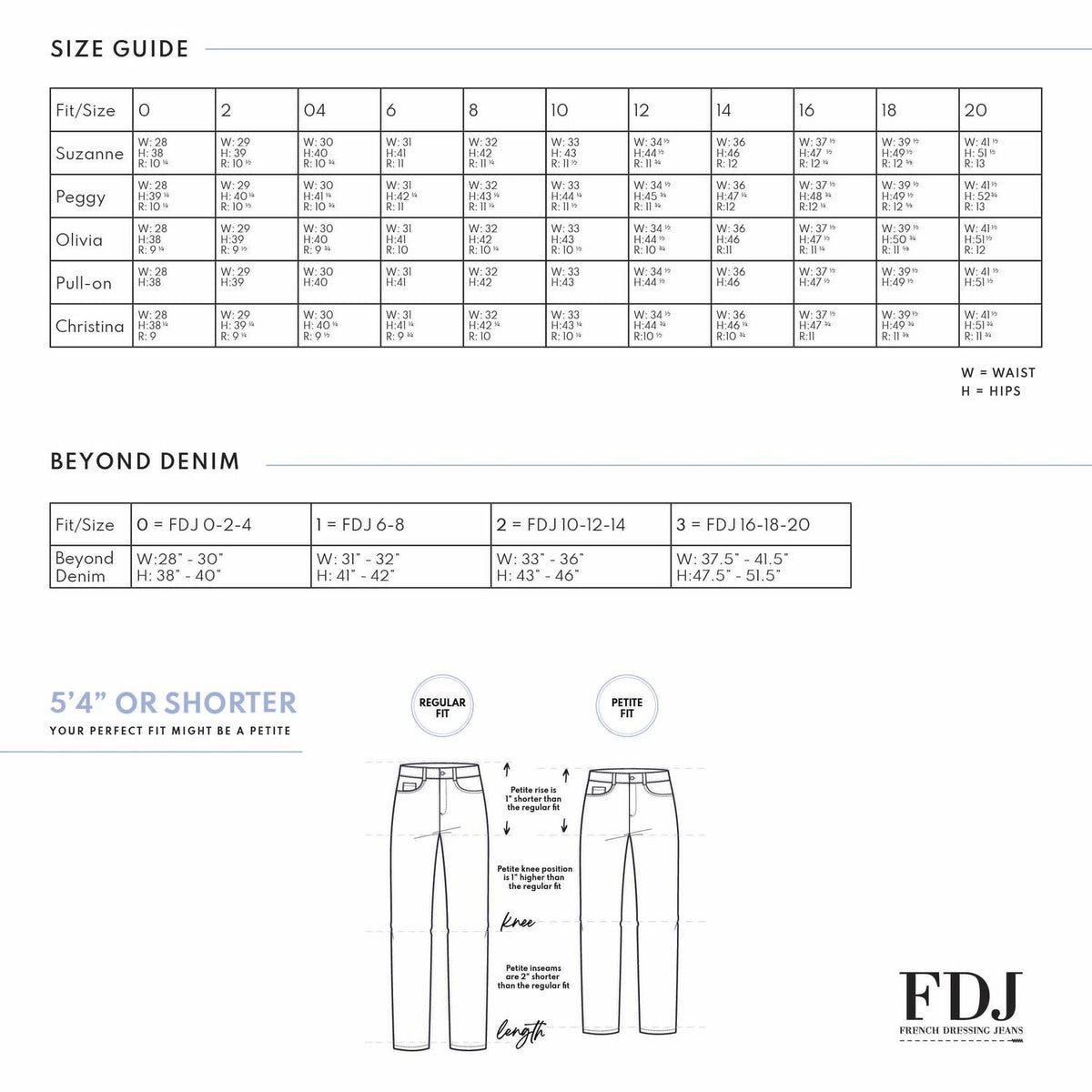 Fdj - Pull On Jeans