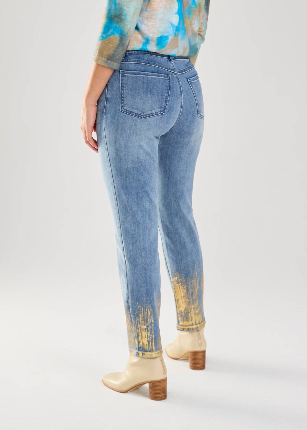 Fdj - Pull-On Pencil Ankle Denim