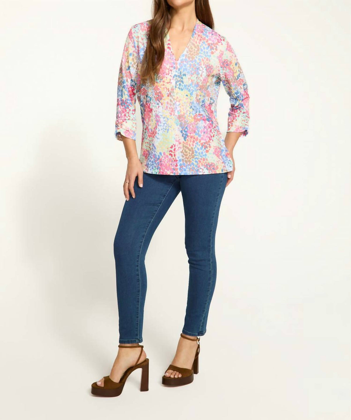 Fdj - V-neck Top