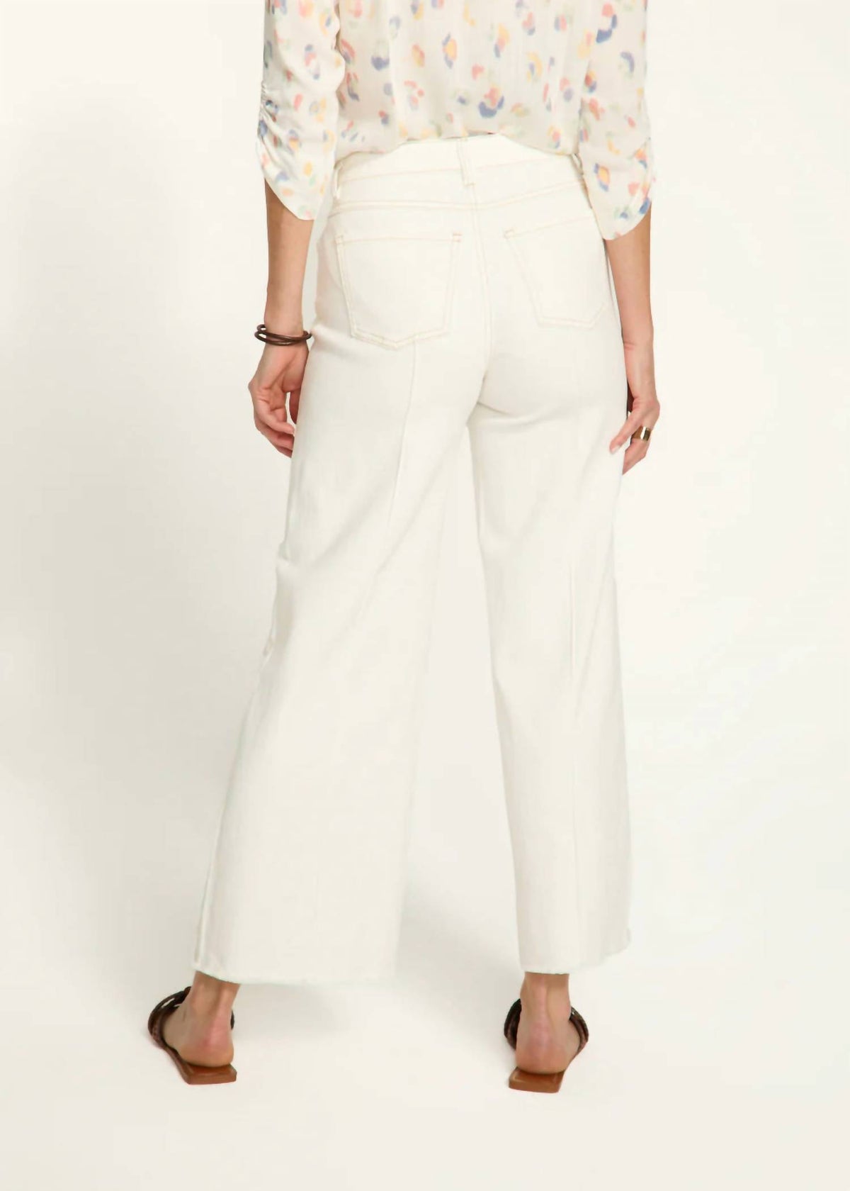 Fdj - Wide Ankle Denim Pants