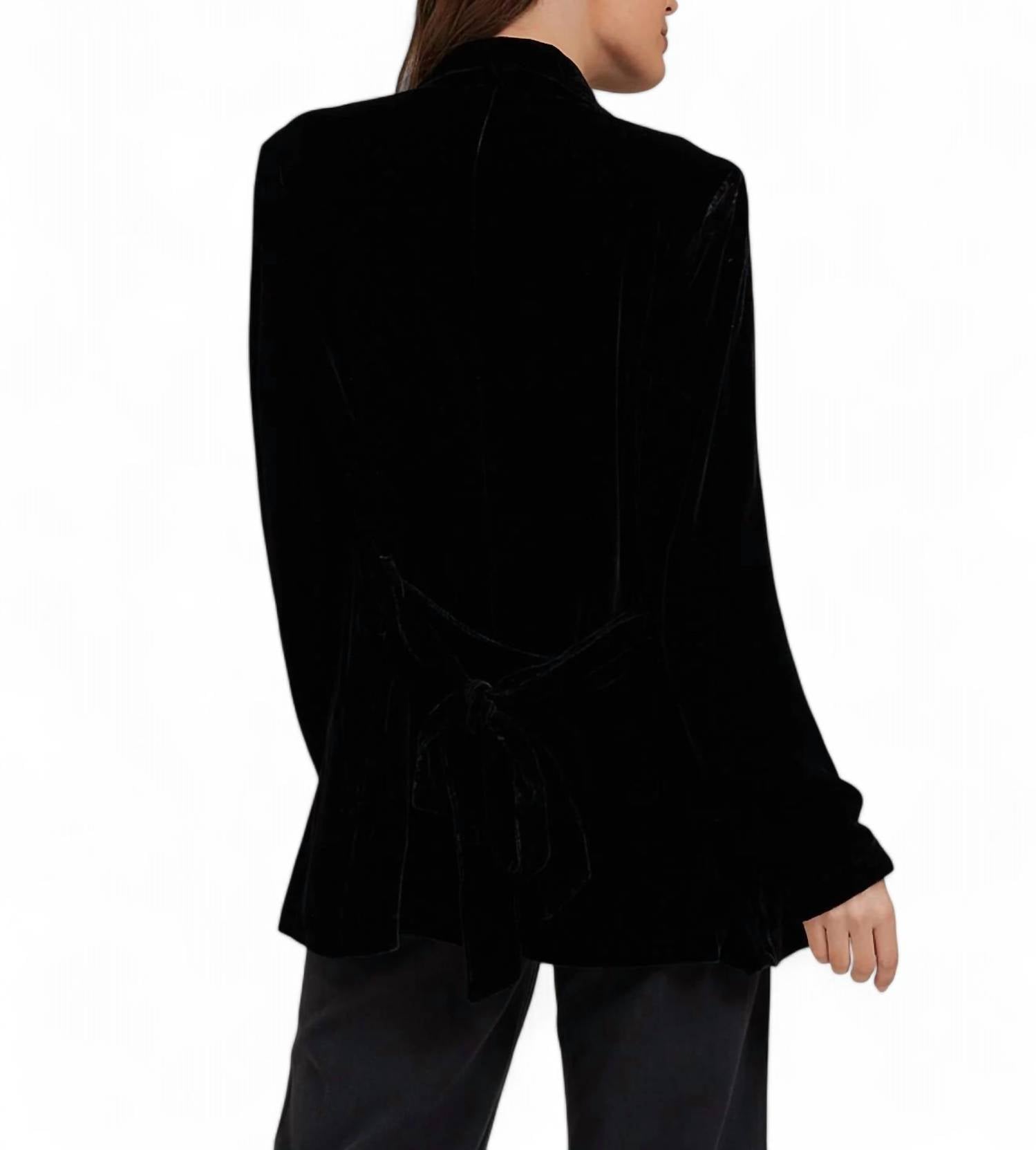 Bella Dahl - NOTCH COLLAR BELTED BLAZER