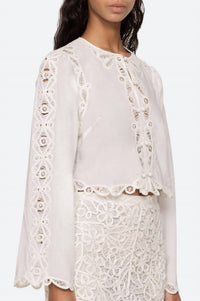Sea - Elke Soutache Long Sleeve Blouse