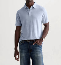 Ag Jeans - Bryce Classic Linen Short Sleeve Polo