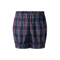 Rachel Riley - Girl's Tartan Button Front Dress And Bloomers Set