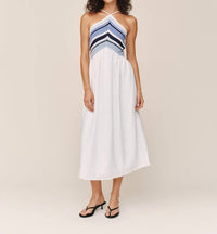 Bella Dahl - Crochet Mixed Midi Dress