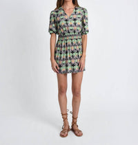 Ladies Mini Printed Beach Dress
