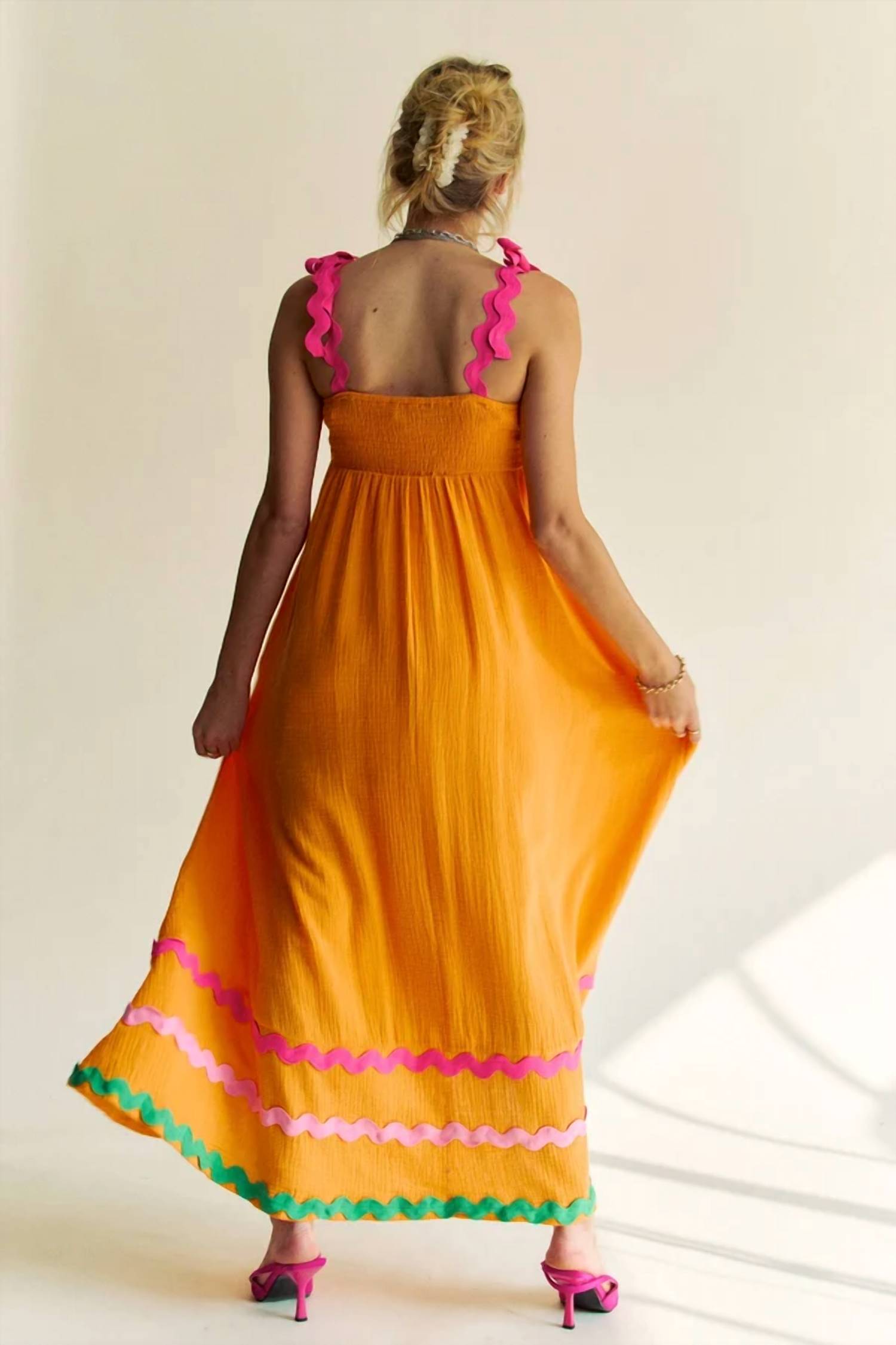 Carole Christian - Ric Rac Maxi Dress