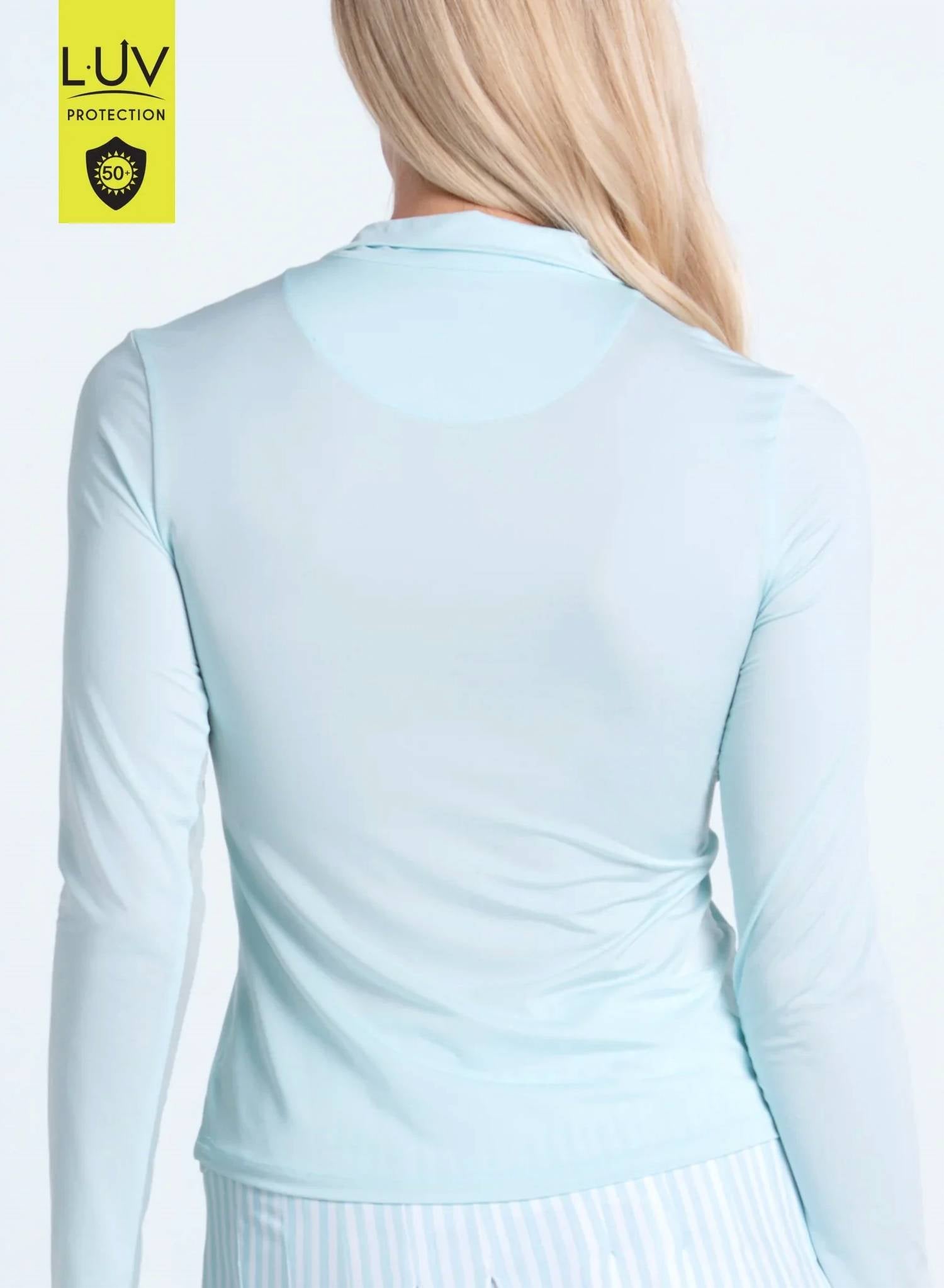 Lucky In Love - Free Play Zip Long Sleeve Top
