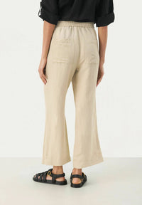 Part Two Eniolas Trousers in white pepper - women's pants - detail view