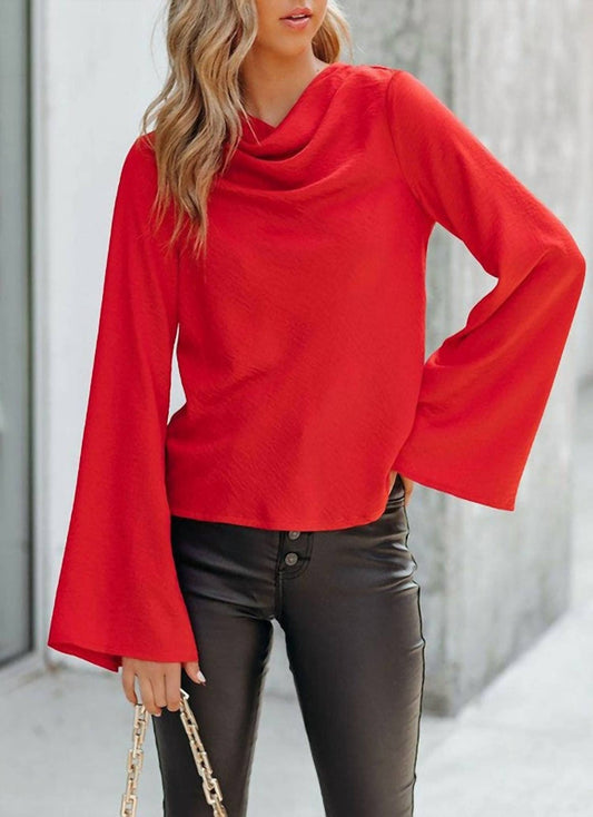 Cezele - Cowl Neck Blouse