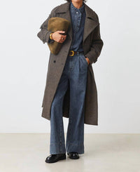 Suncoo - Textured Long Coat
