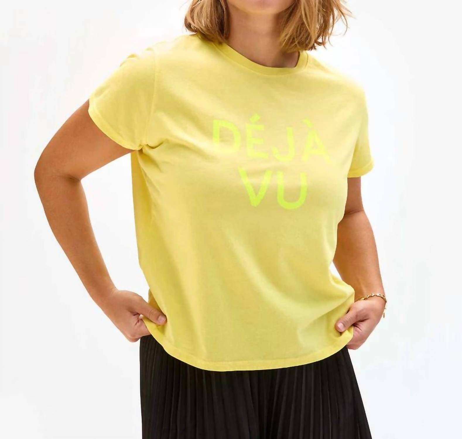 Clare V. - Deja Vu Original Short Sleeve Top