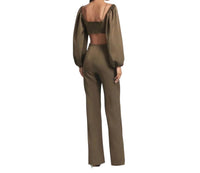 Sachin & Babi - Bruni Cutout Satin Crepe Jumpsuit