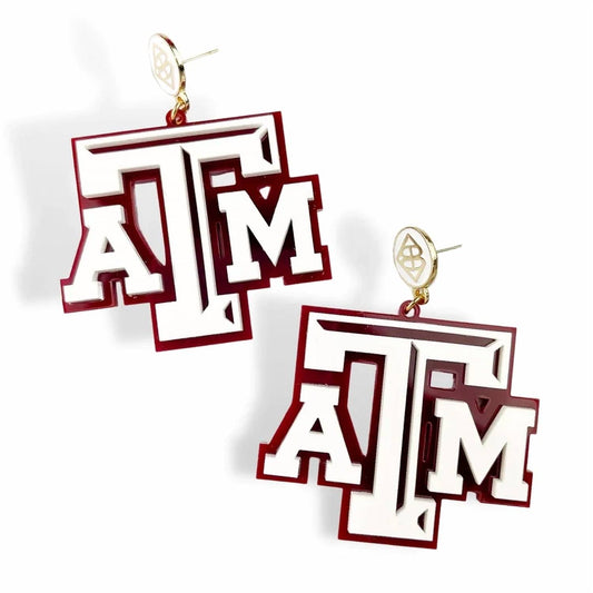 Brianna Cannon - Women's Atm Logo Earrings