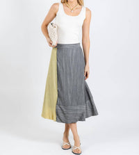 Ozai N Ku Adri Skirt in block - women's skirt