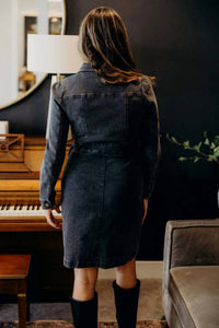 Mikarose - Mae Denim Mini Dress