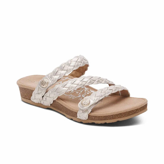 Aetrex - Women Josie Braided Slide