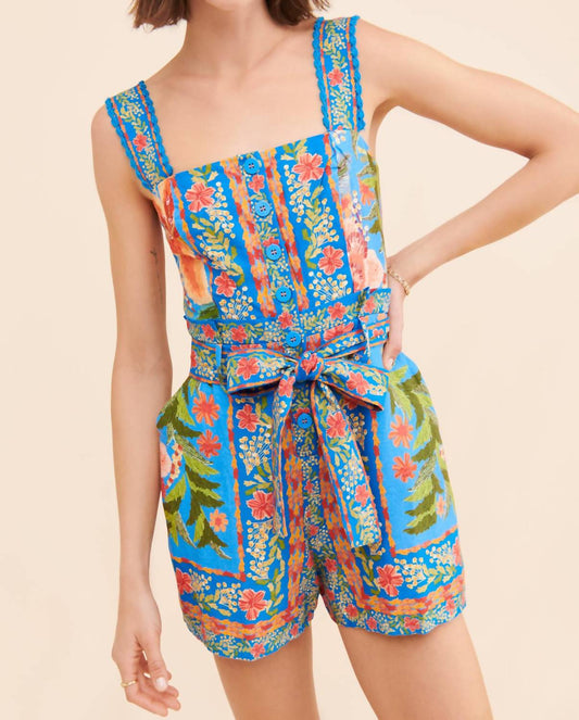 Farm Rio - Stitched Garden Romper