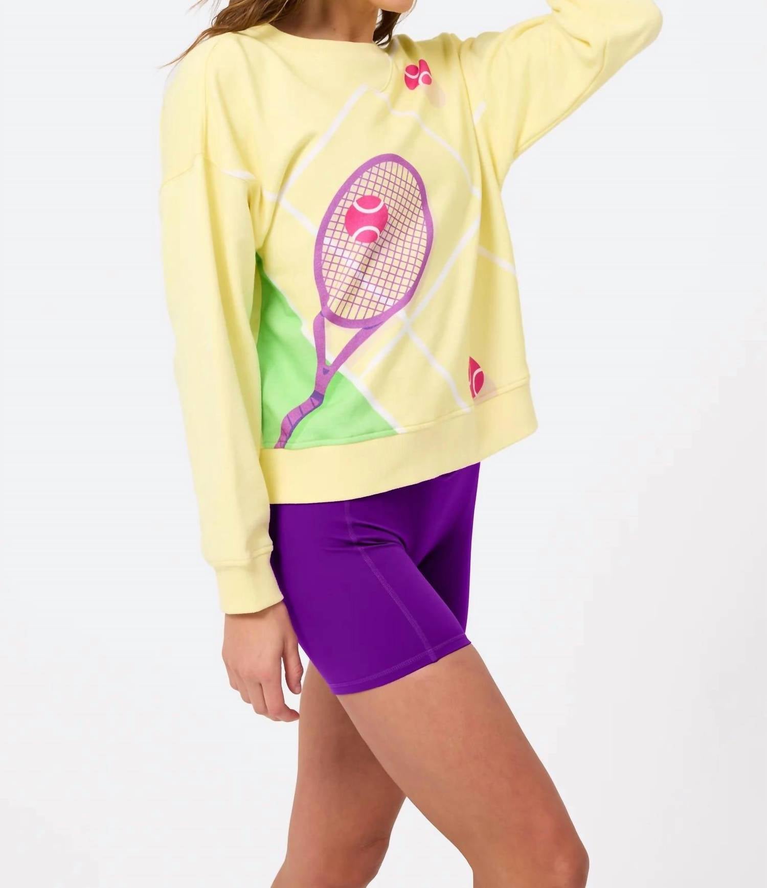Terez - Graphic Crewneck Sweatshirt