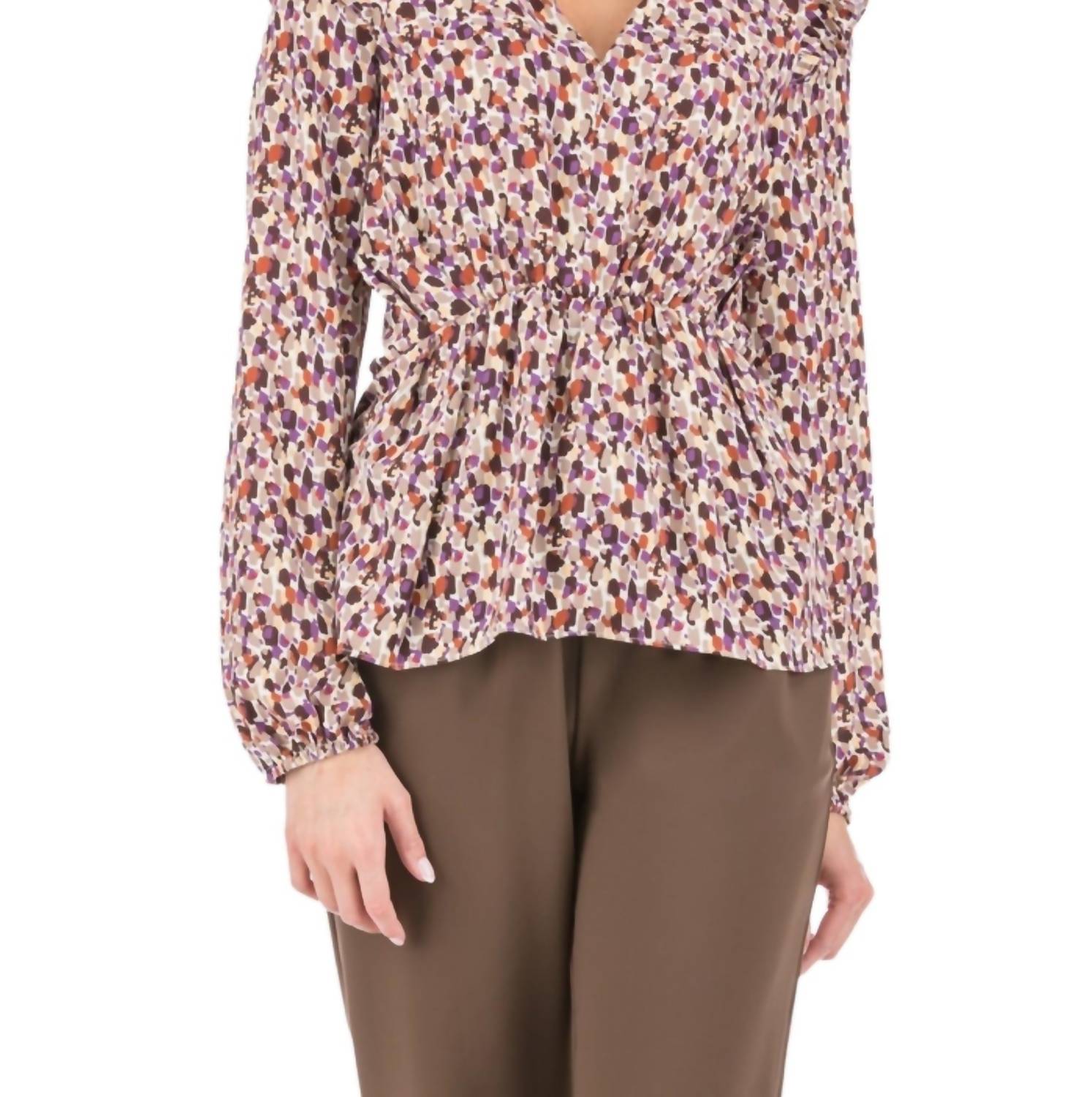 Joy Joy - Helen Cinch Waist Top