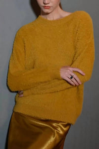 Molly Bracken - Fuzzy Knitted Sweater